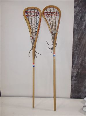 木製ラクロスラケット(白木)