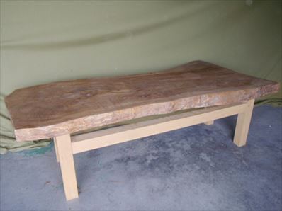 無垢板テーブル