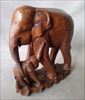 木彫り　象