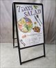 足付き看板(7 Days salad)