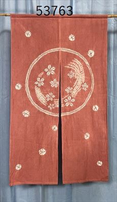 暖簾「桜模様」